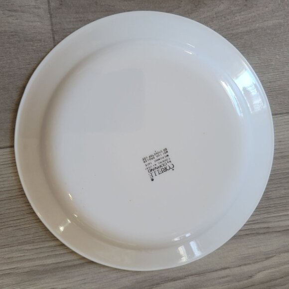 Corelle Pacifica Dinnerware Set Of 4 Floral Plates 7.25" Pink & Orange Flower De - Picture 3 of 4